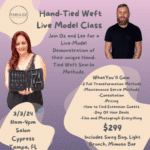 Hand-Tied Weft Live Model Class
