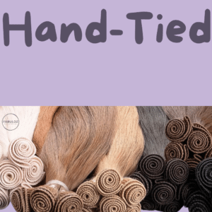 Hand-Tied Weft Extensions